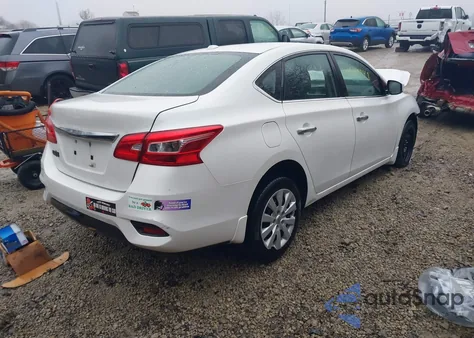2017 Nissan Sentra Sv z USA, uszkodzony, nr VIN 3N1AB7AP2HY222305